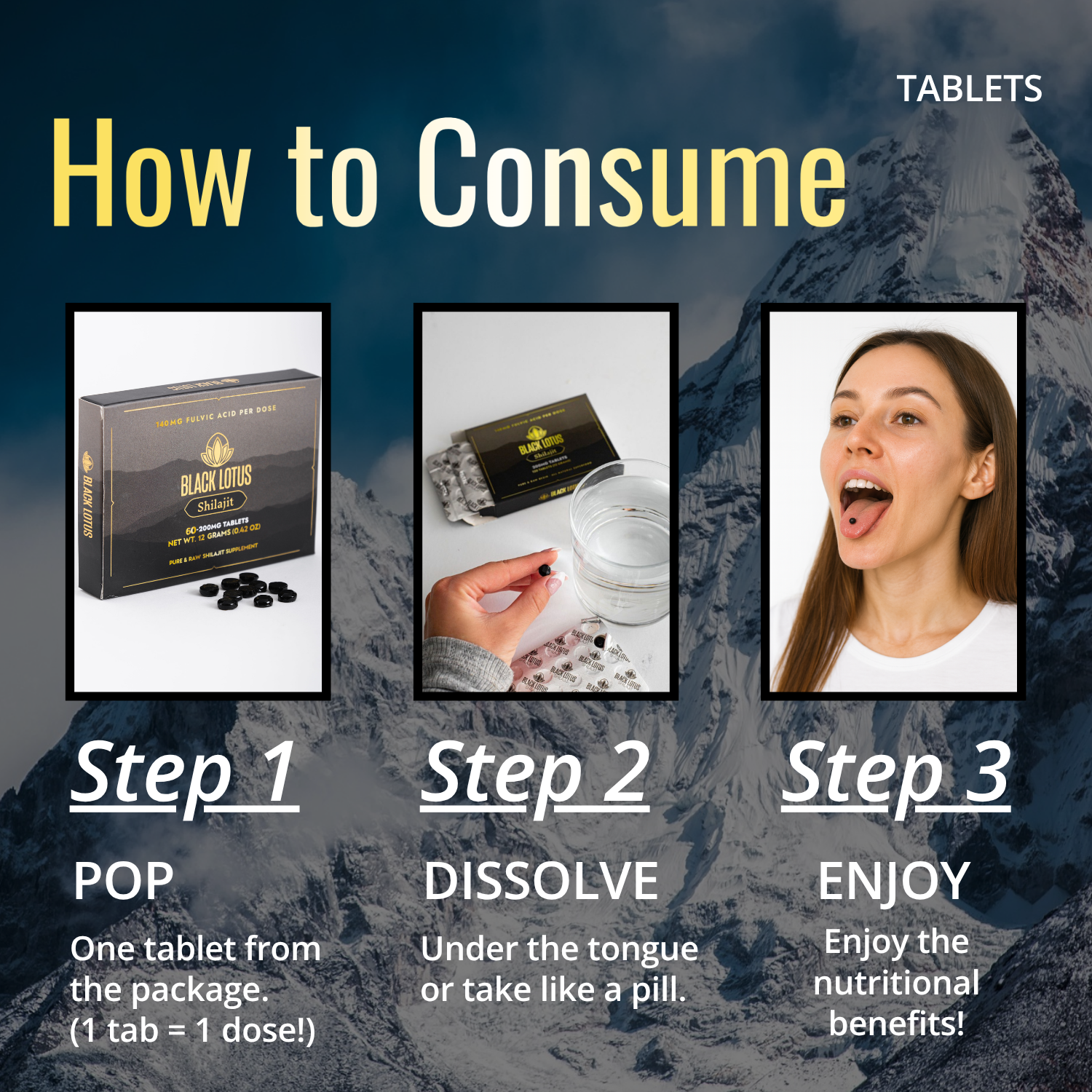 Pure Shilajit Tablets