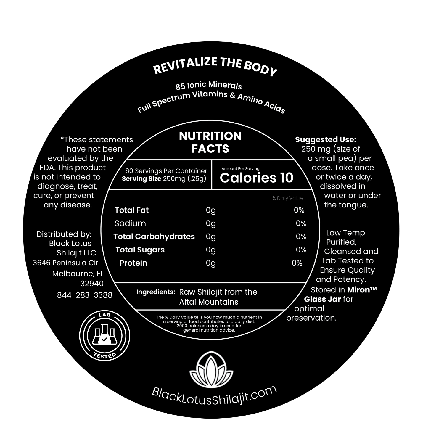 Pure Shilajit Resin