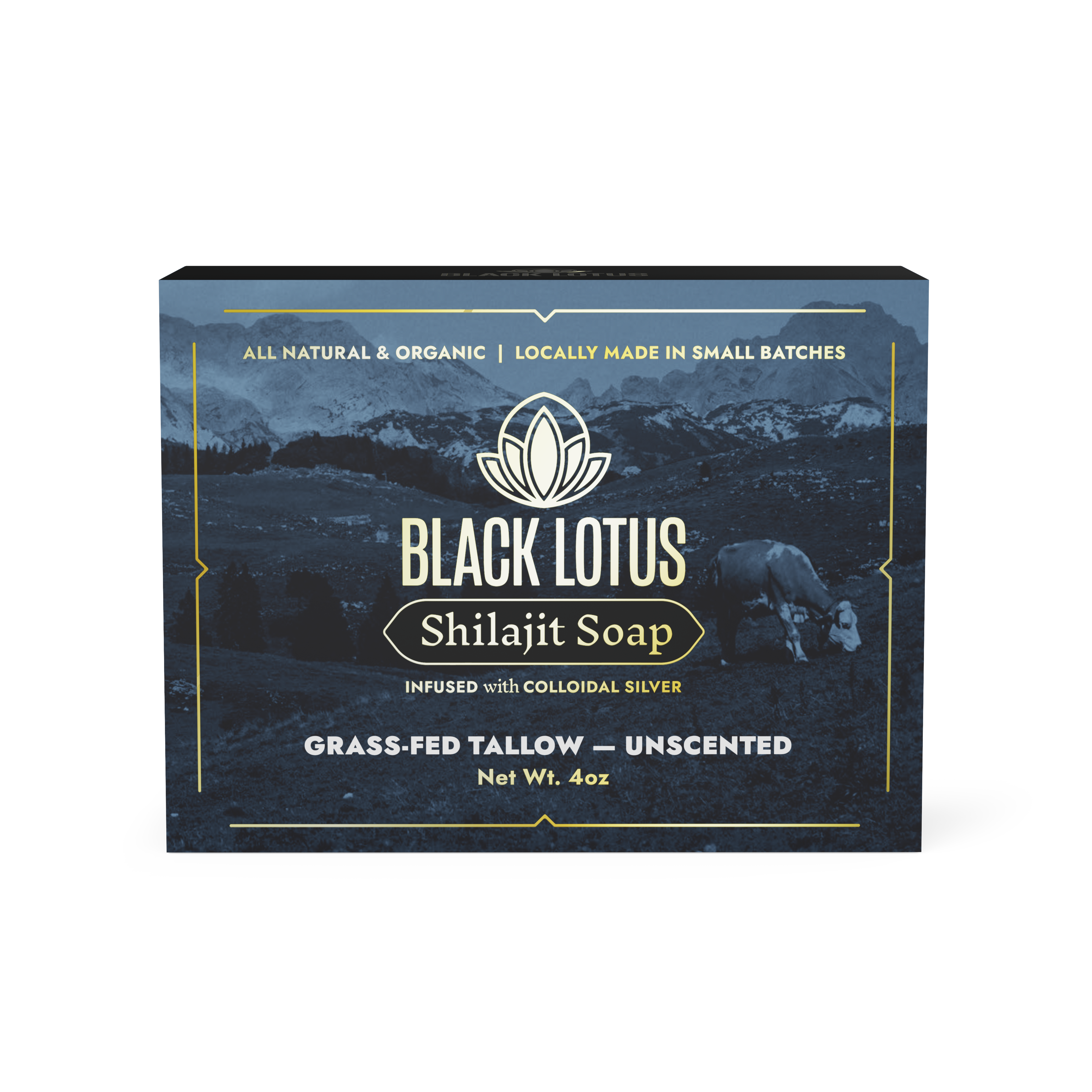 Pure Shilajit Soap - Grassfed Tallow