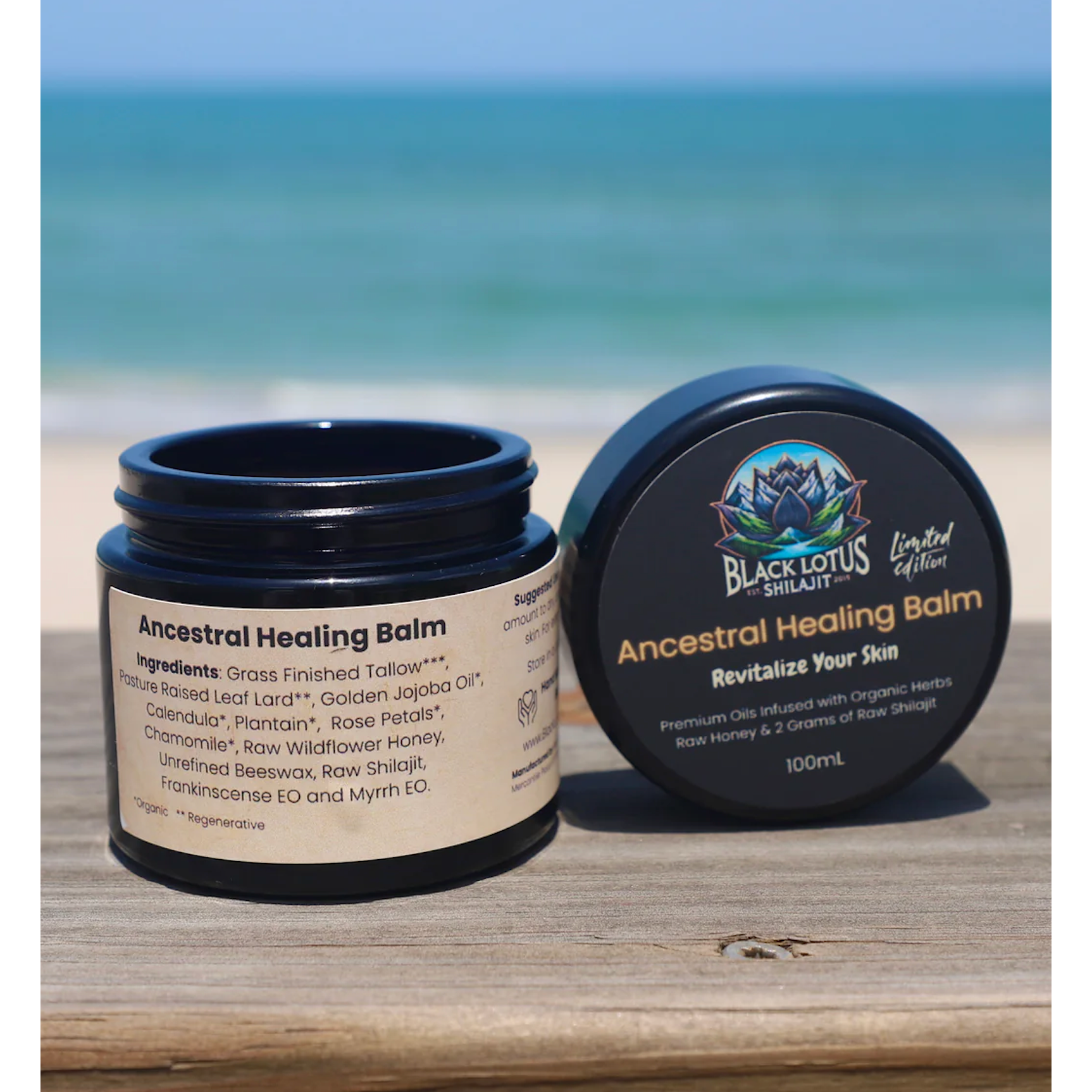 Ancestral Healing Balm - Herbal Shilajit Salve