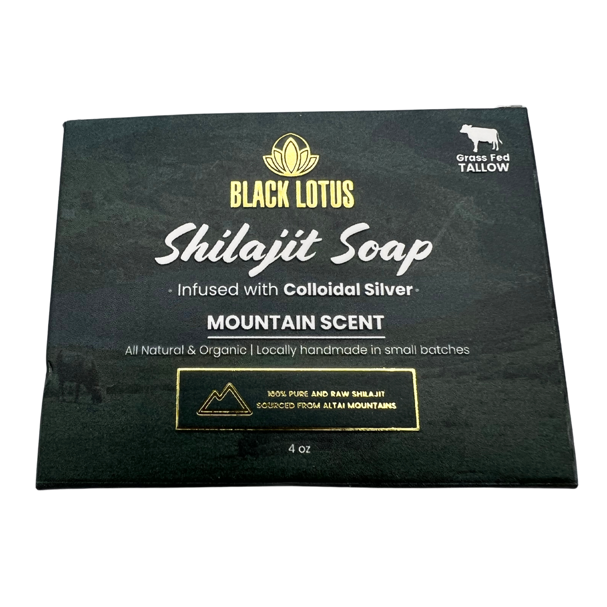 Pure Shilajit Soap - Grassfed Tallow