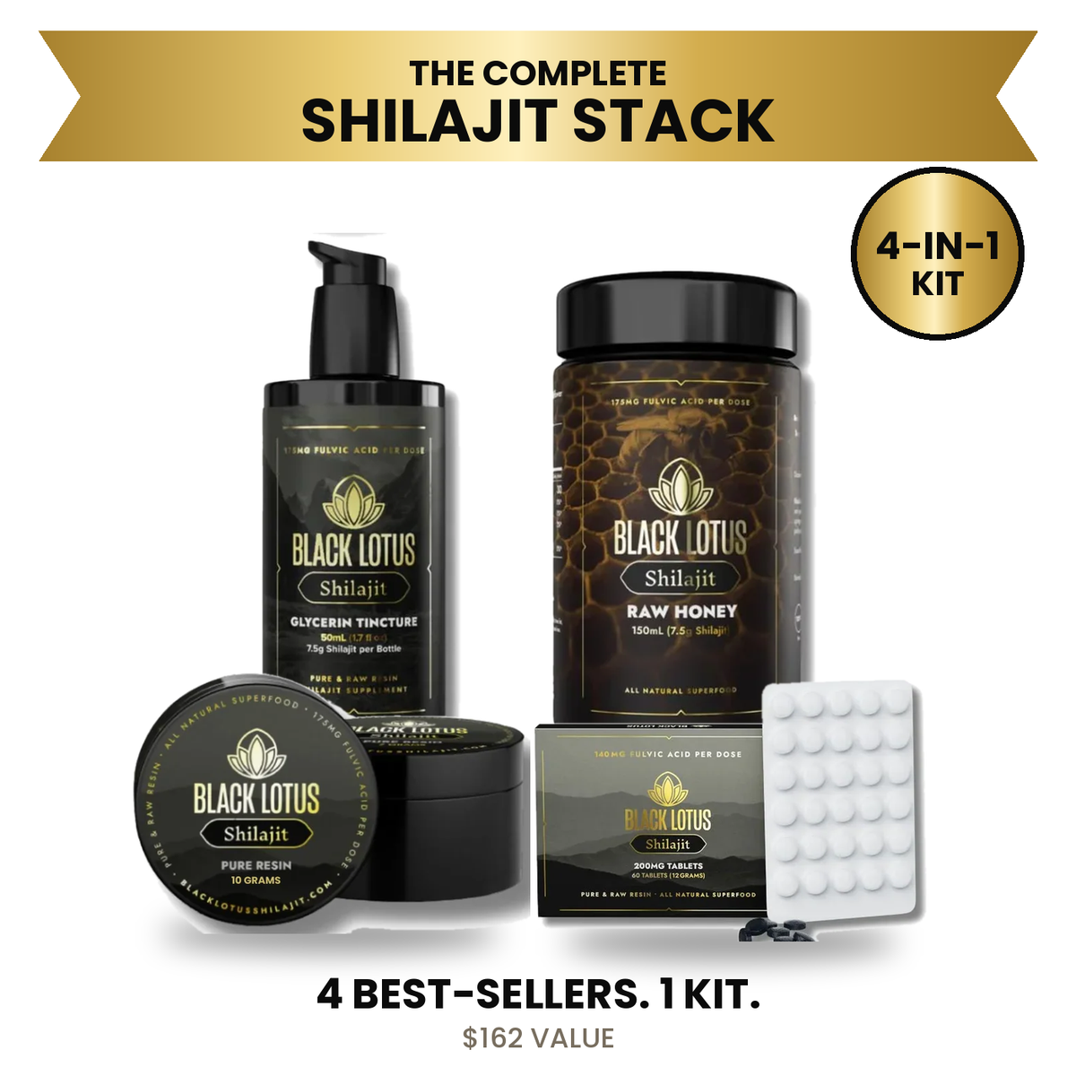 The Complete Shilajit Stack