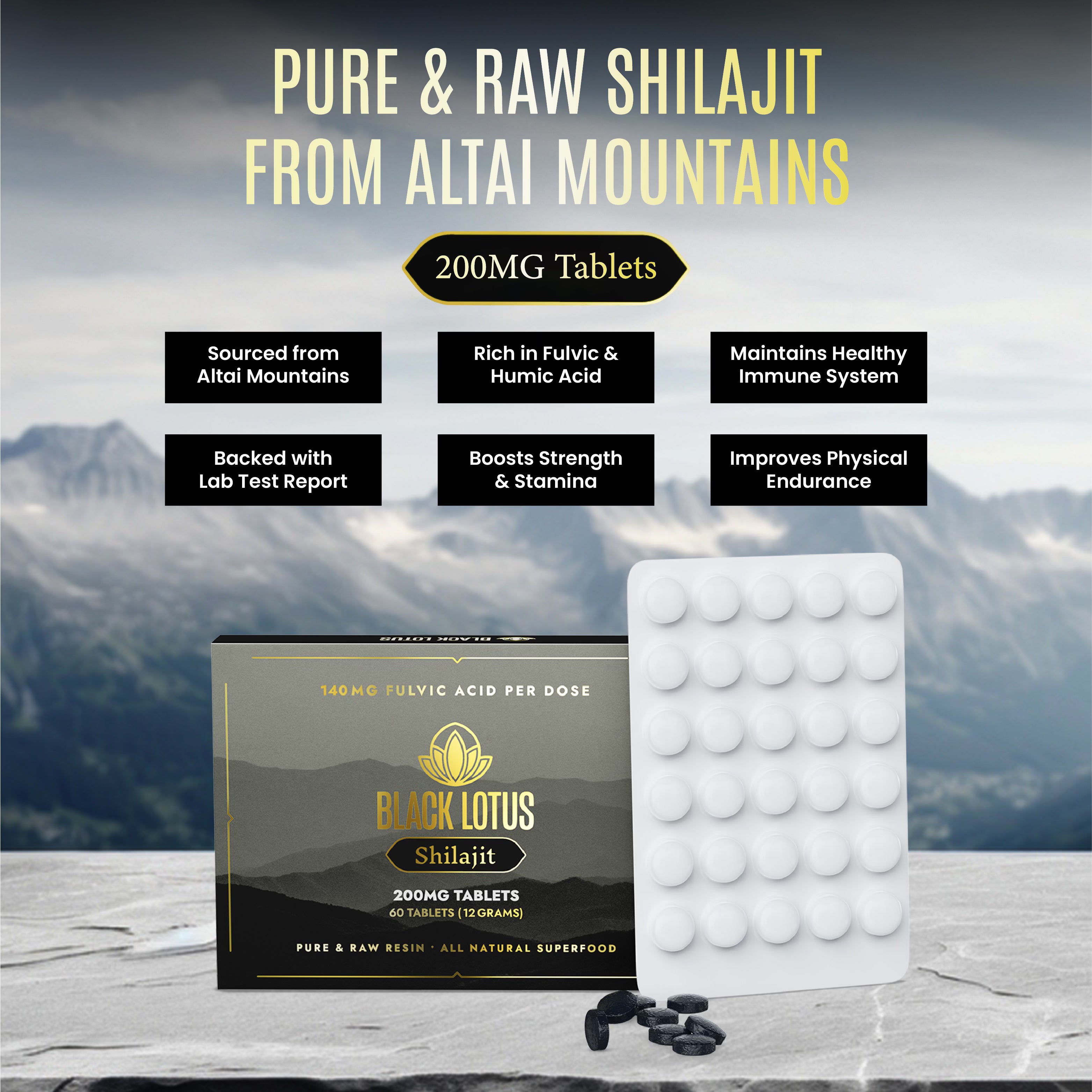 Pure Shilajit Tablets