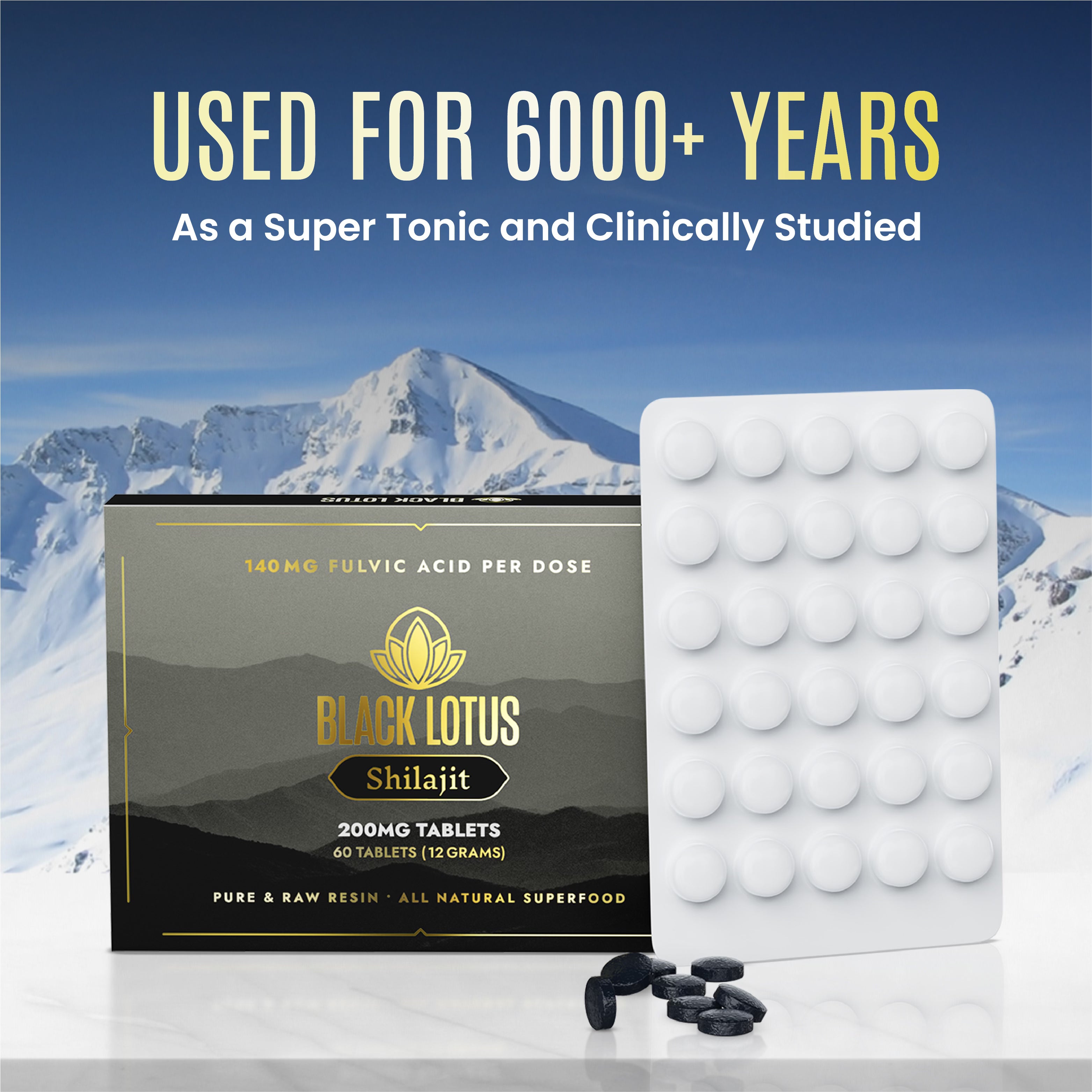 Pure Shilajit Tablets