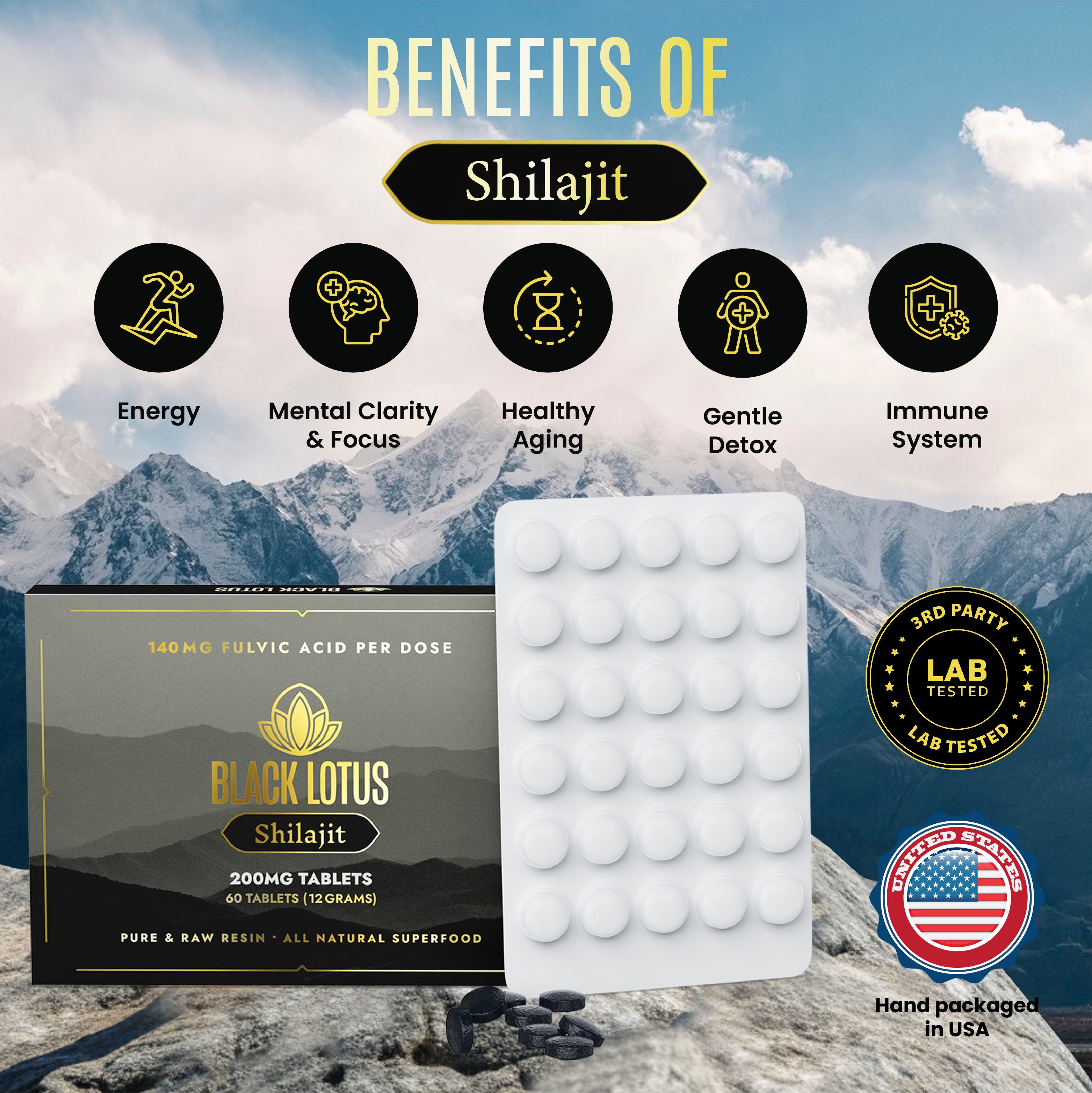 Pure Shilajit Tablets