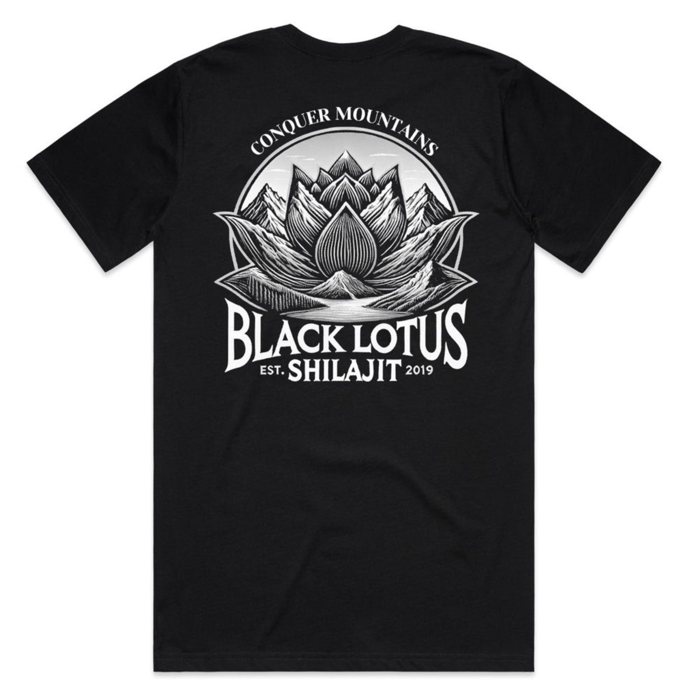 Organic Black Lotus T-Shirt