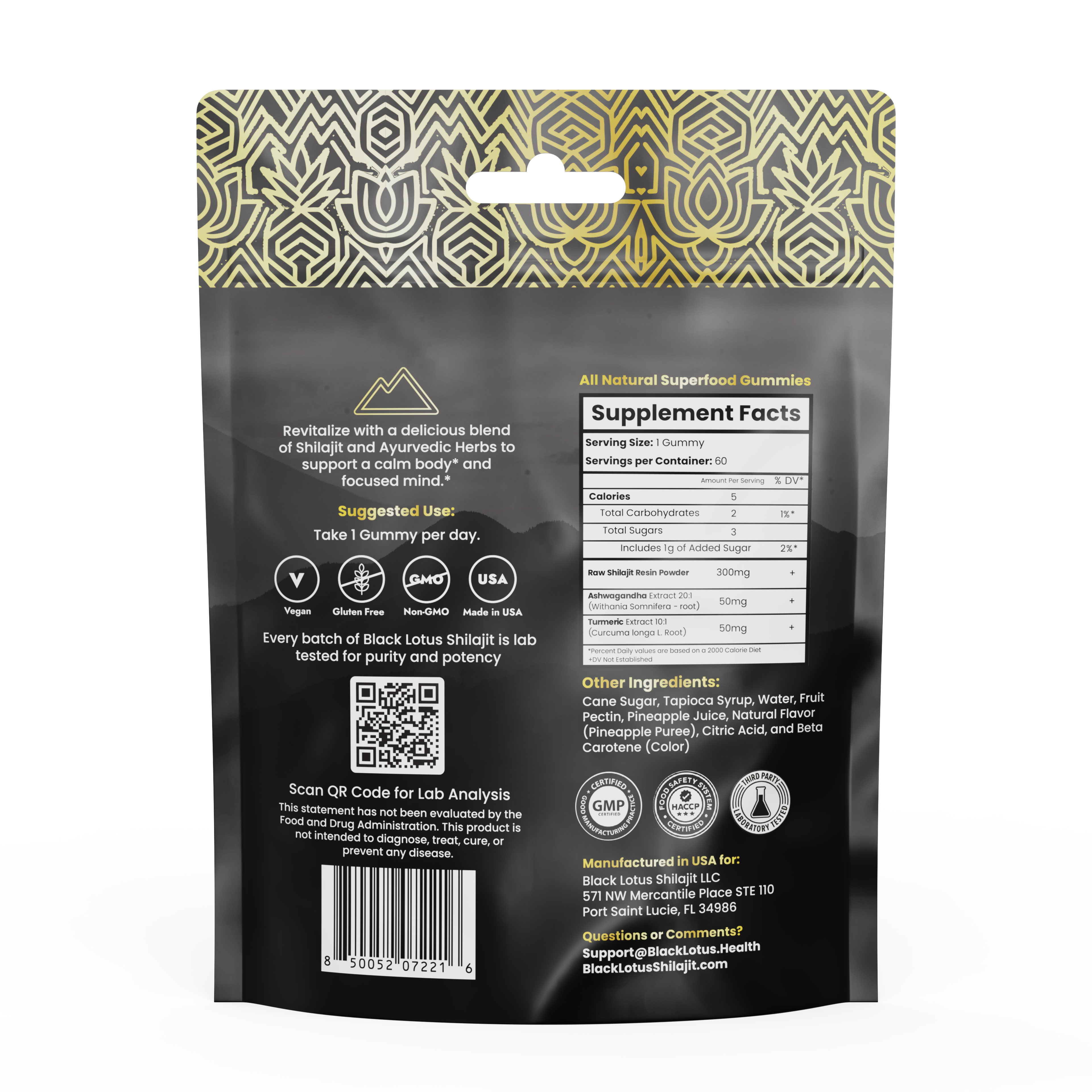 Shilajit Gummies - Ayurvedic Blend