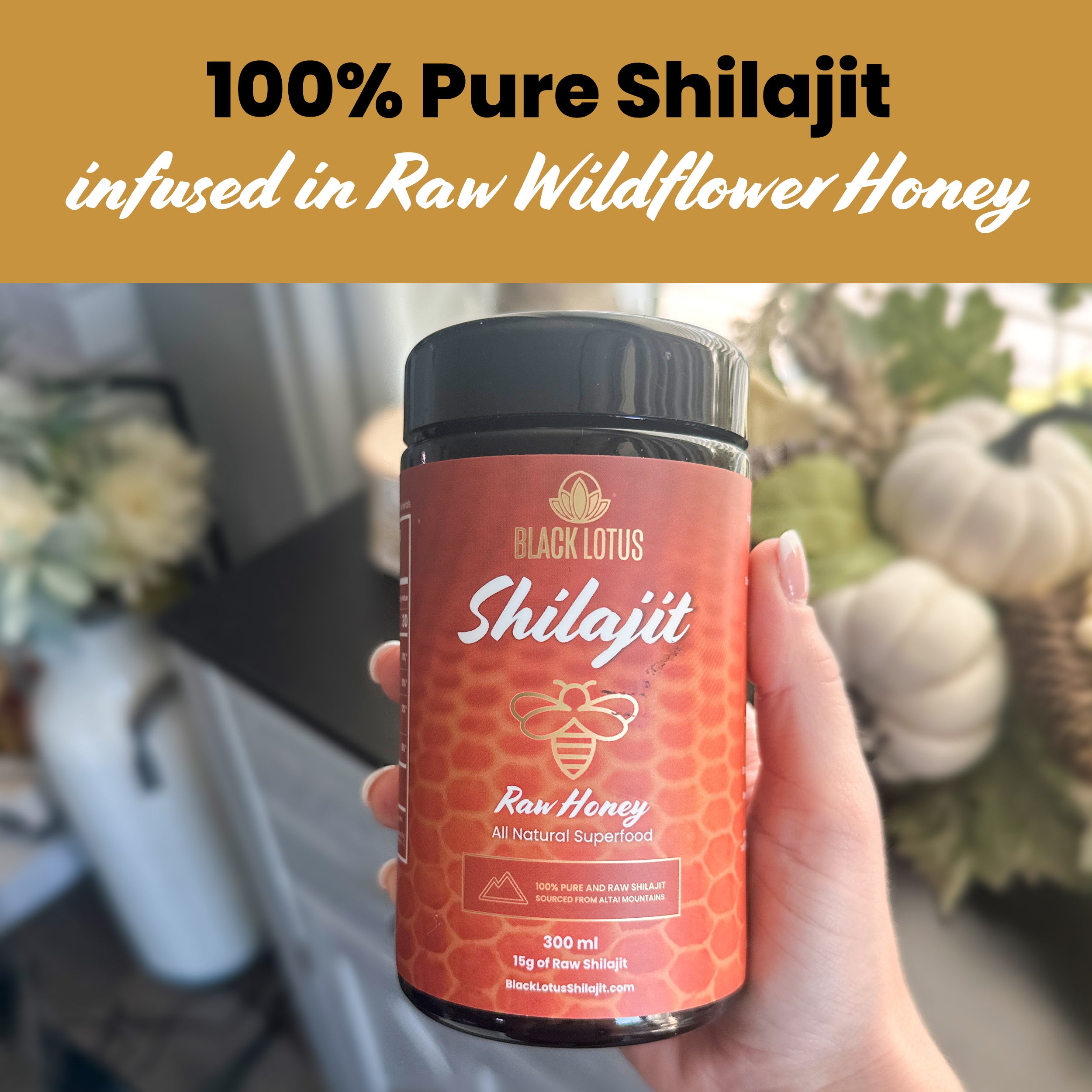 Pure Shilajit Honey