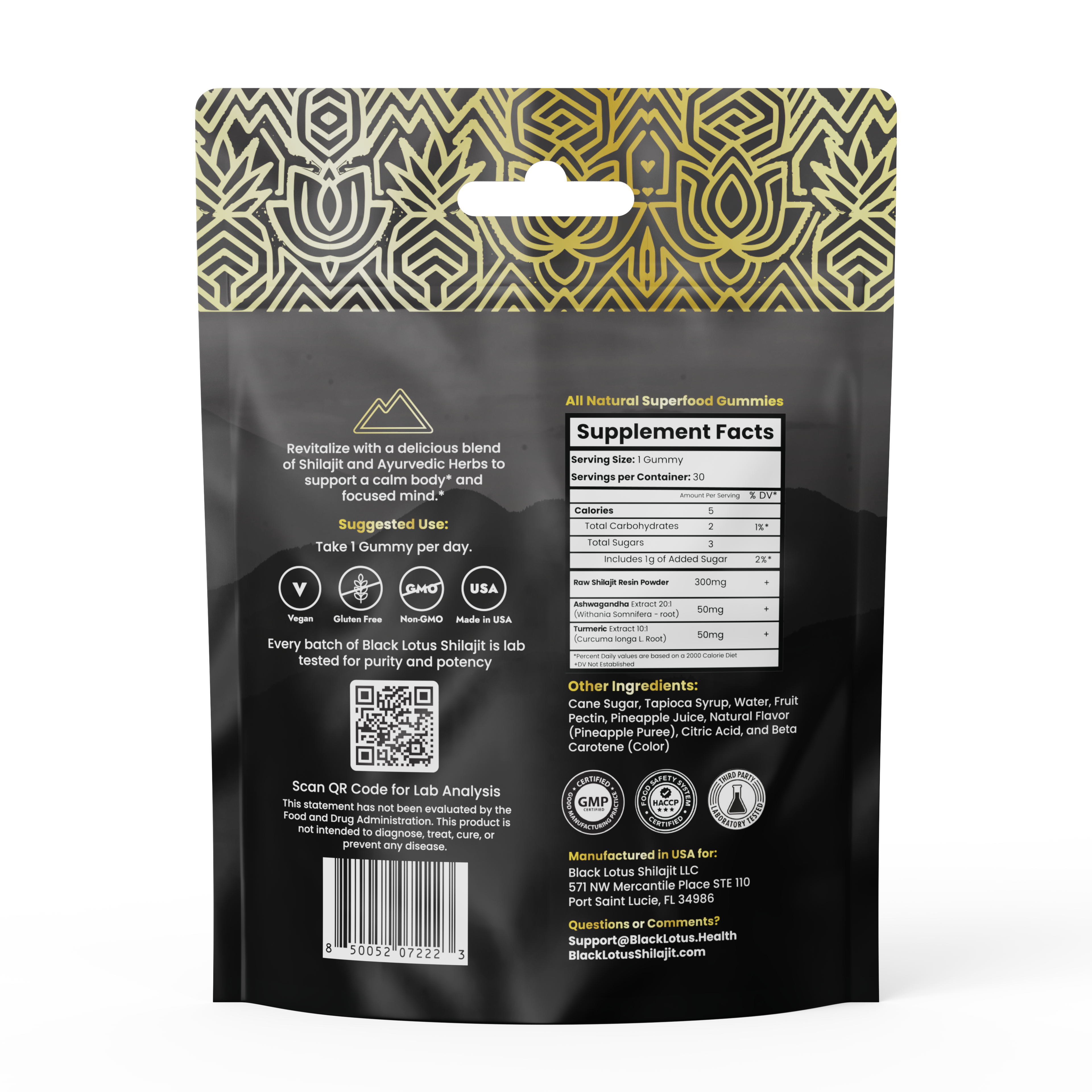 Shilajit Gummies - Ayurvedic Blend