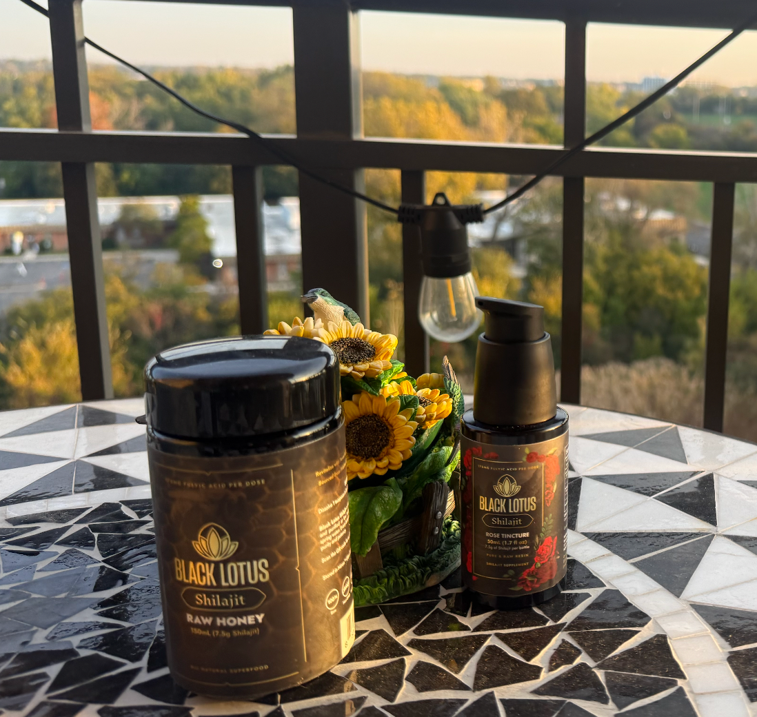 Johnny B. with Black Lotus Shilajit
