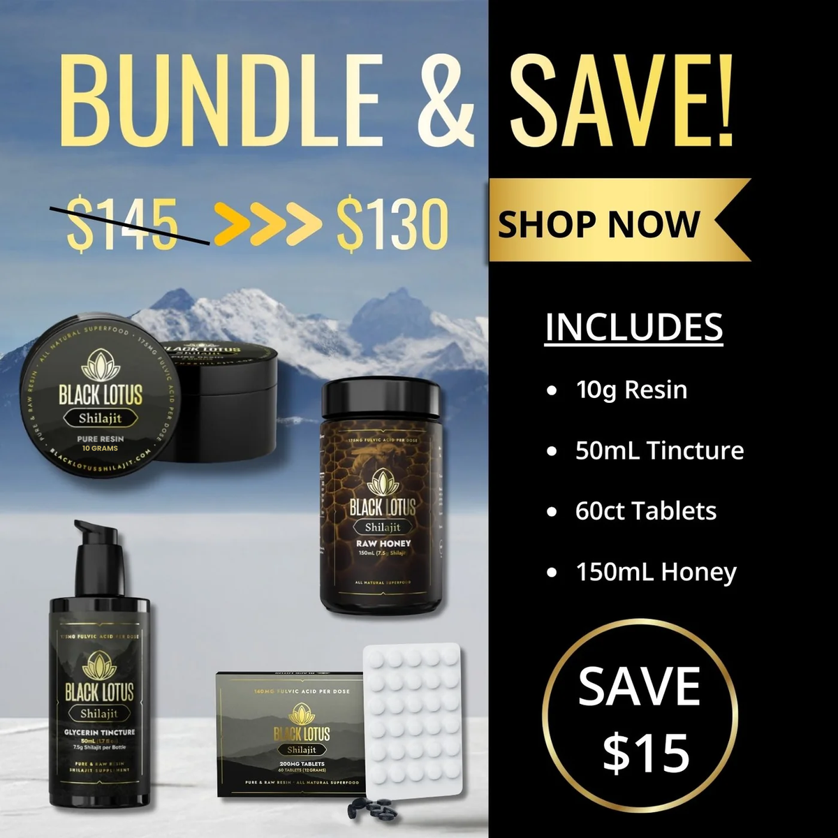 Shilajit Variety Bundle