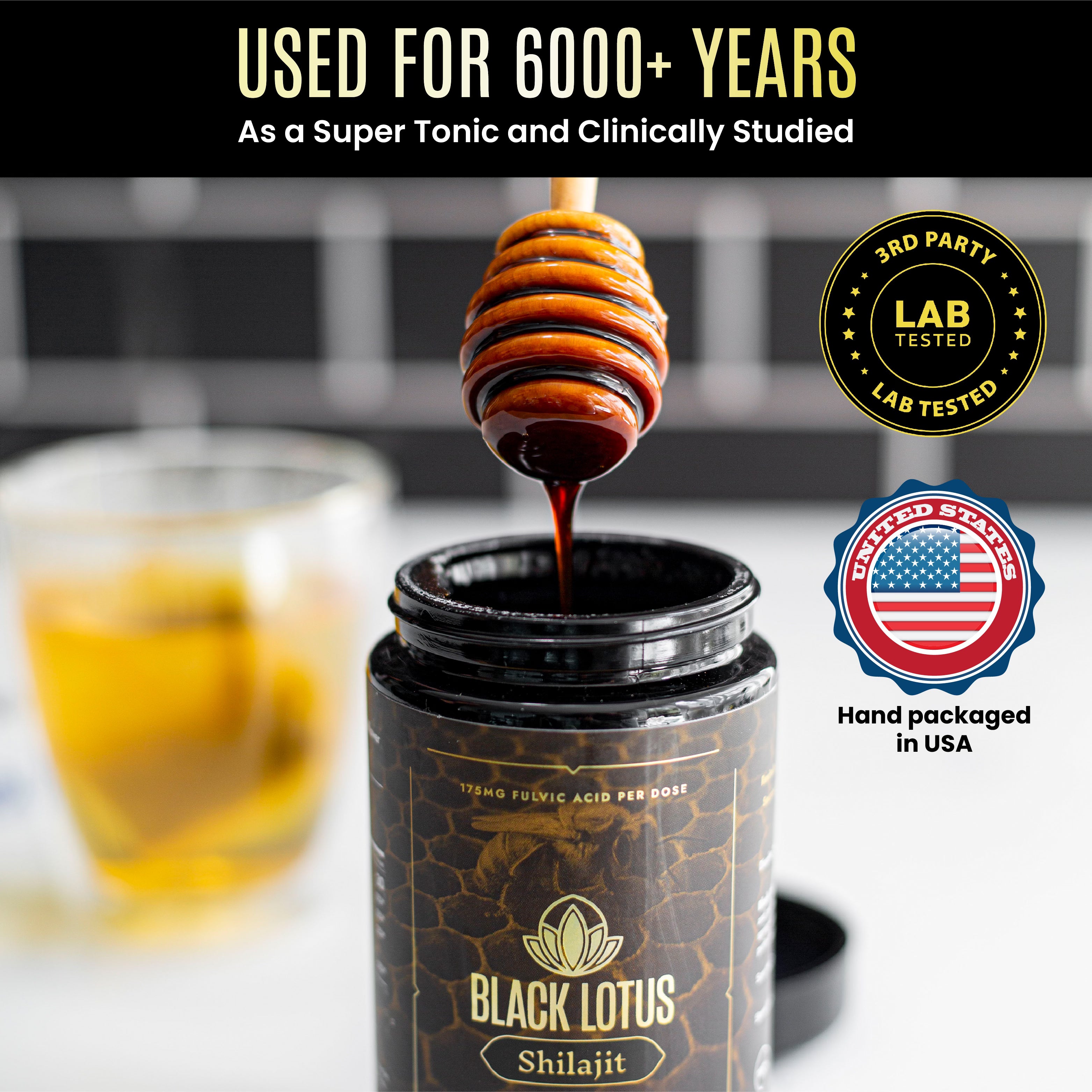 Pure Shilajit Honey